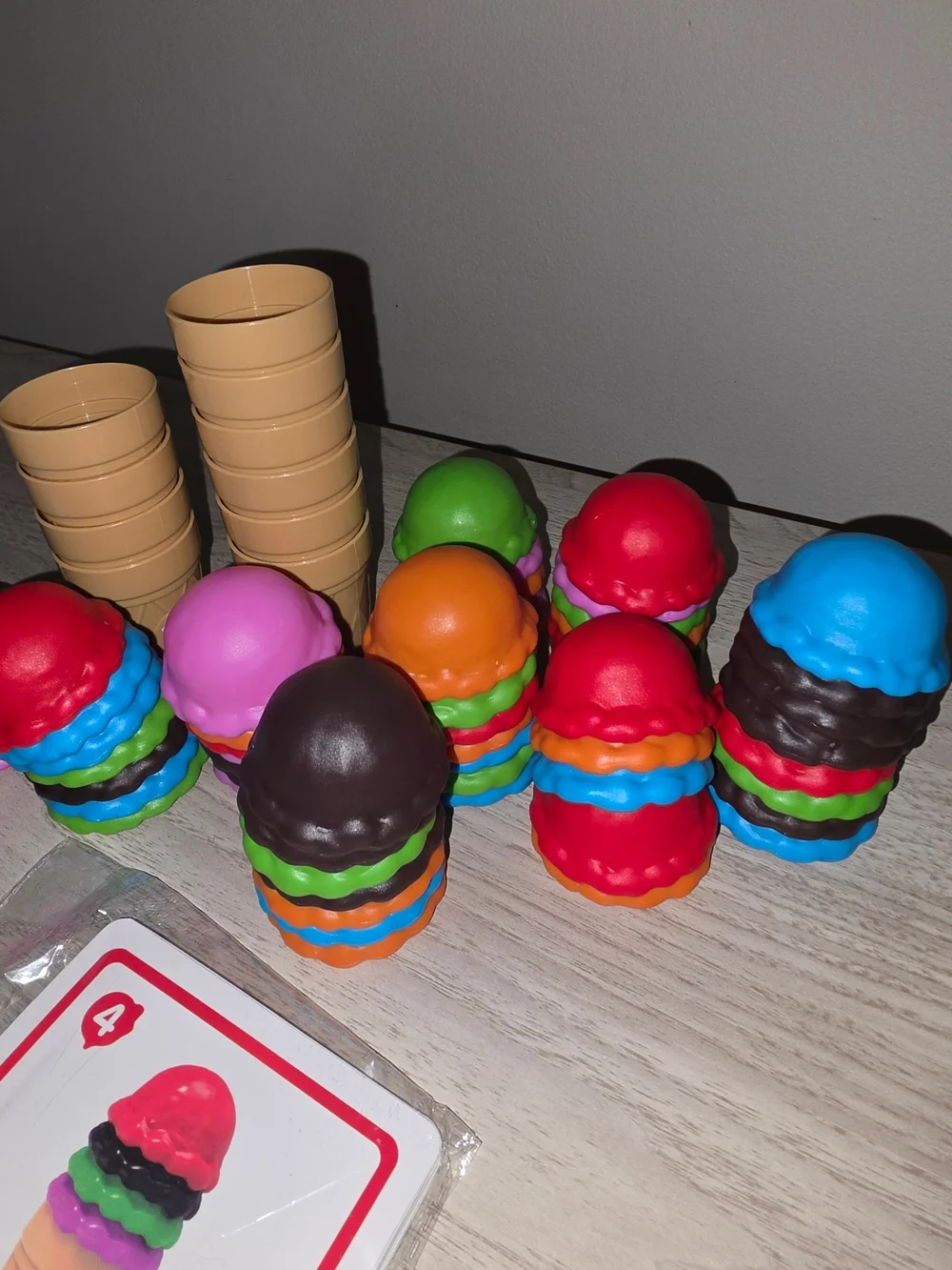 Ice Cream Counting & Color Sorting Set